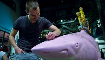 Marek Šindelka se vrací k poezii, ale říká: "Je to báseň v próze, nebo co to přesně je za živočicha." Foto: David Konečný